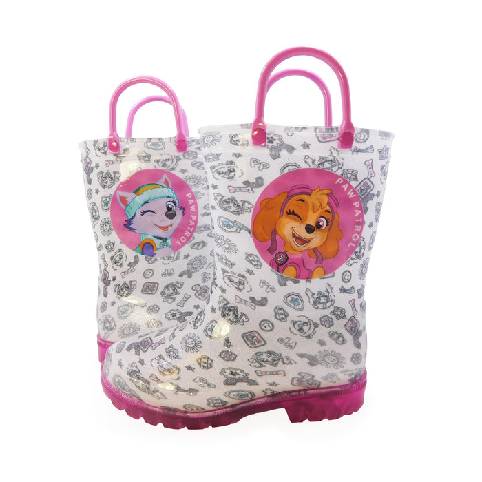 Bottes de pluie lumineuses sous licence Pat' Patrouille pour filles 