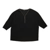 lily morgan Women's Plus Top with Zipper Detail