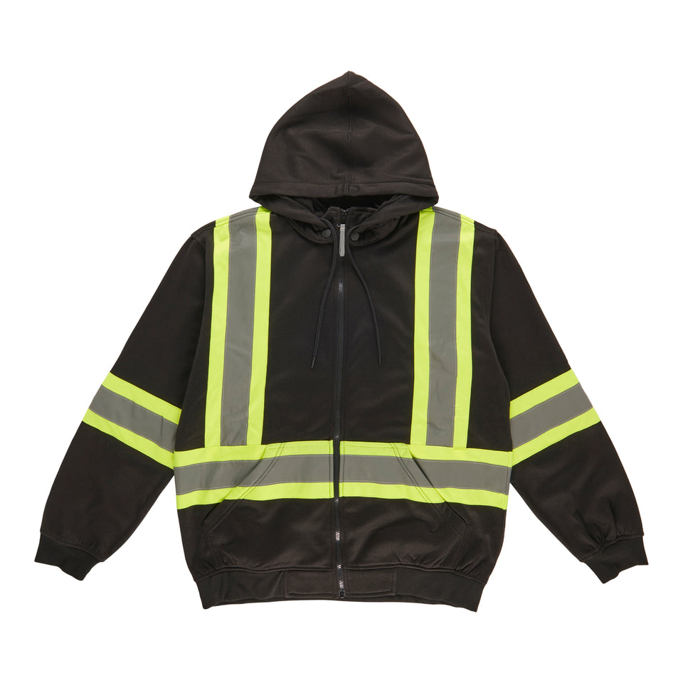 Tradesmax Pro Men's Black HIVIS Zip Hoodie – Giant Tiger