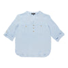 Blouse aérée à manches longues lily morgan pour femmes