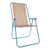 Chaise de plage à rayures, 23 po x 37 po
