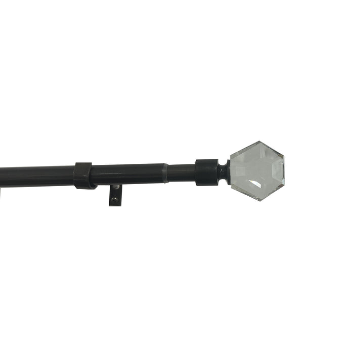 HomeStyles 16/19 Curtain Rod, 66-in To 120-in.