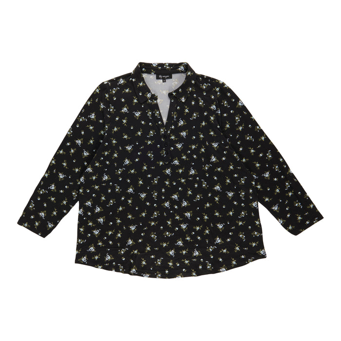 lily morgan Women's Plus Collared Blouse