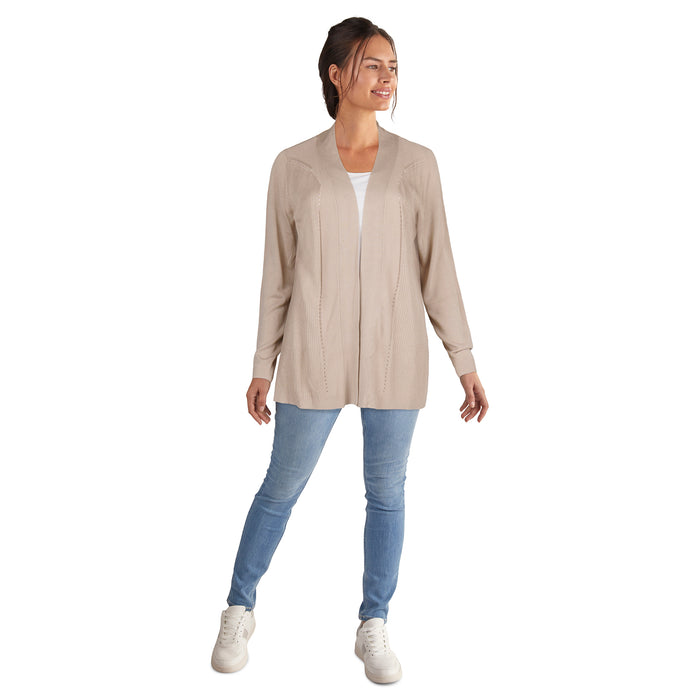 lily morgan Women's Open Long Sleeve Cardigan