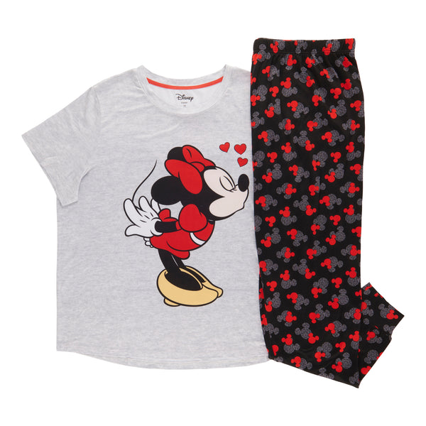 Women's Plus Licensed PJ Set, 2-Piece - Main Image