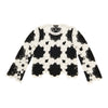Chandail en crochet avec motif floral lily morgan pour femmes
