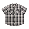 Chemise à manches courtes et à boutons-pression taille forte Mountain Ridge pour hommes