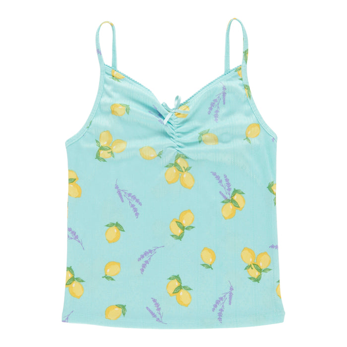 Carisma Women's Ribbed Cami PJ Top
