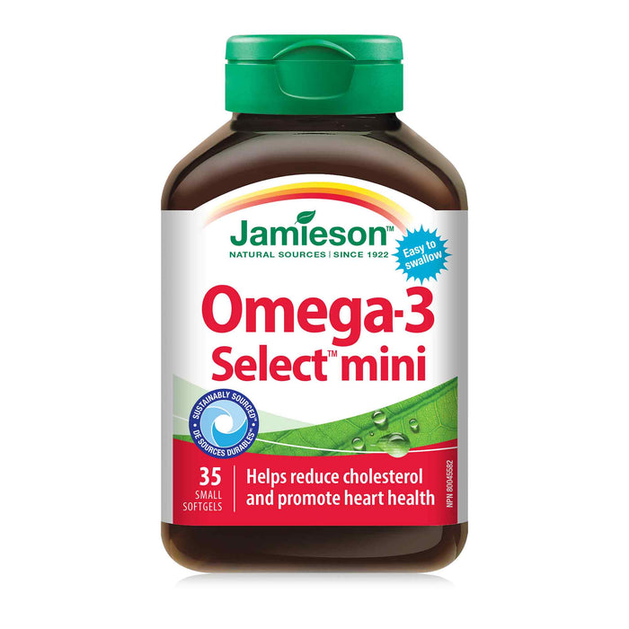 Mini vitamines Oméga-3 Jamieson, 35 unités