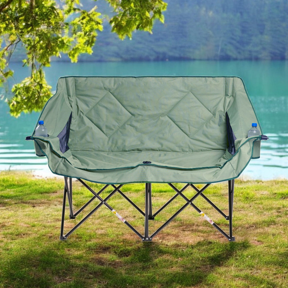 COLORSOUL Chaise de camping pliante avec accoudoirs durs rembourrés COLORSOUL Chaise de camping pliante avec accoudoirs durs rembourrés