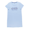 Carisma Women's Cotton Crew Neck Sleepshirt