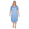 Carisma Women's Plus Short Sleeve Mom & Me Sleepshirt