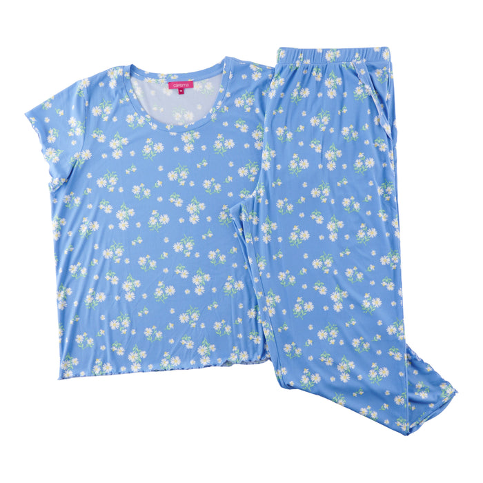 Carisma Women's Plus Mom & Me Capri PJ Set, 2-Piece