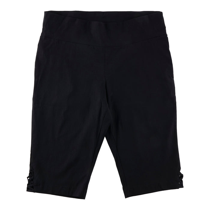 lily morgan Women's Plus Caged Capris