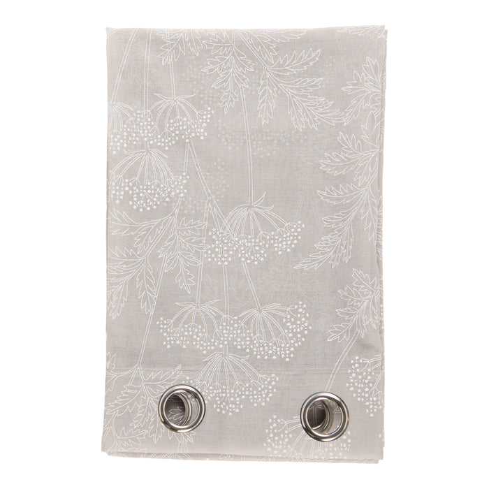Rideau diaphane à imprimé en mousse HomeStyles, 52 po x 84 po