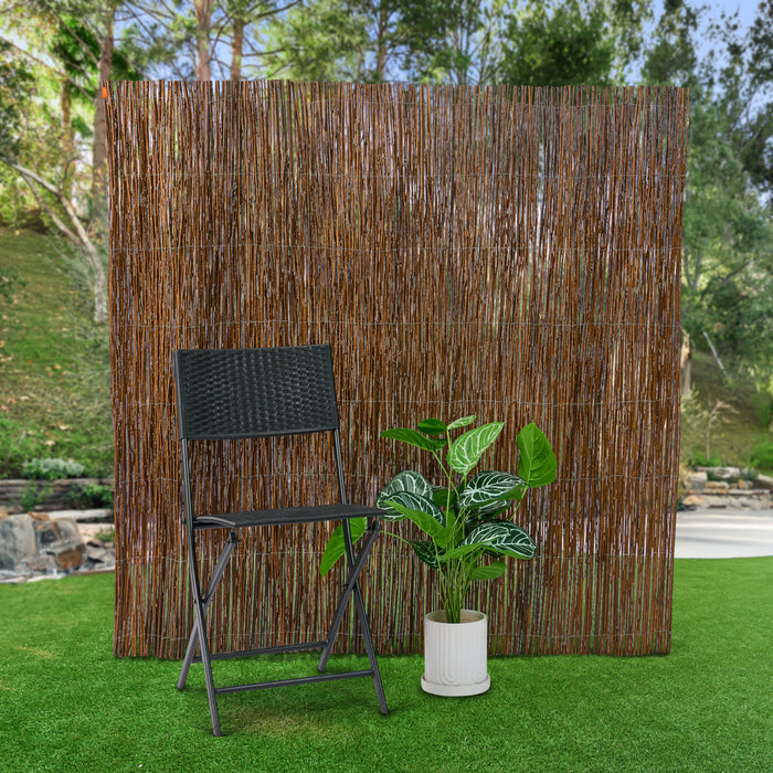 Willow Branch Fence, 5-ft x 5-ft.