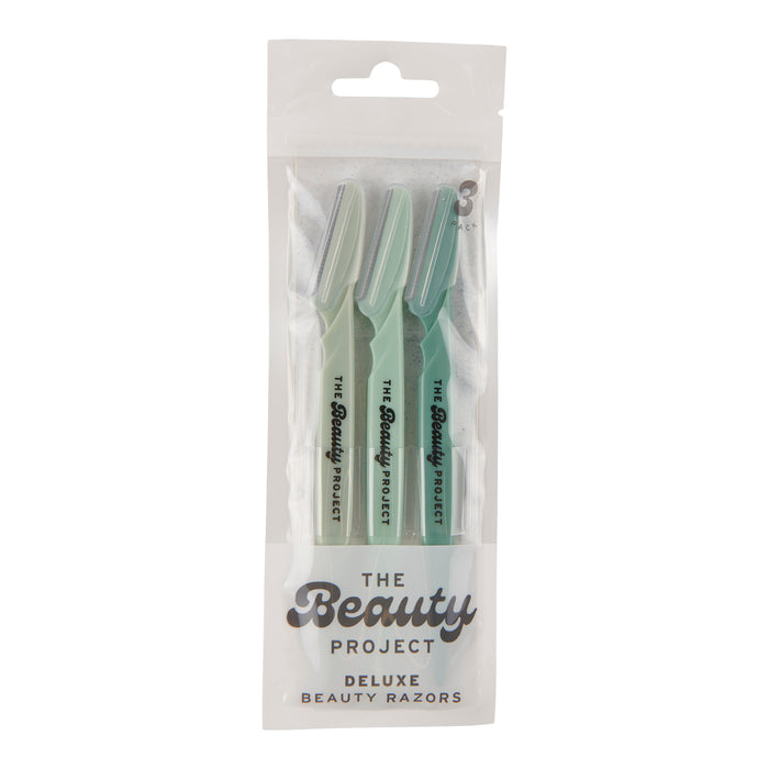 Rasoirs pour le visage The Beauty Project, 3 pièces