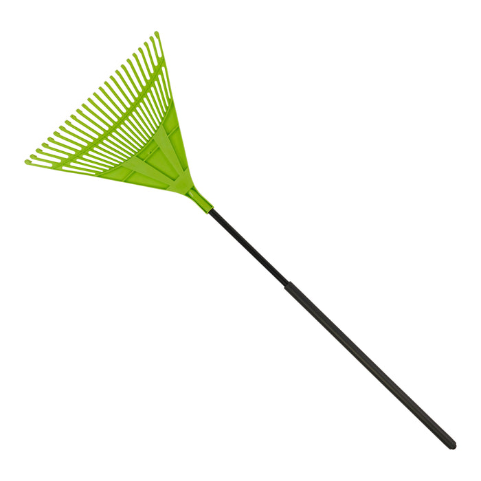 Deluxe Wood/Polypropylene Rake, 24-in x 47-in.
