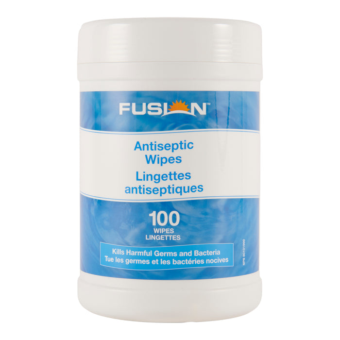 Fusion Antiseptic Wipes, 100-Count