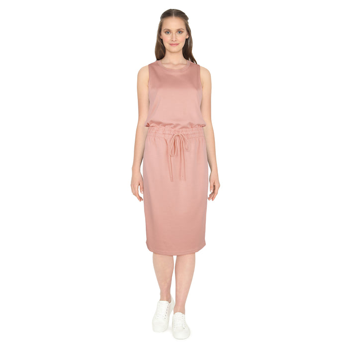 Robe d'aspect néoprène sans manches ACX Active pour femmes