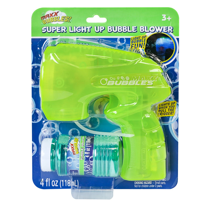 Super pistolet à bulles à DEL, 2 pièces