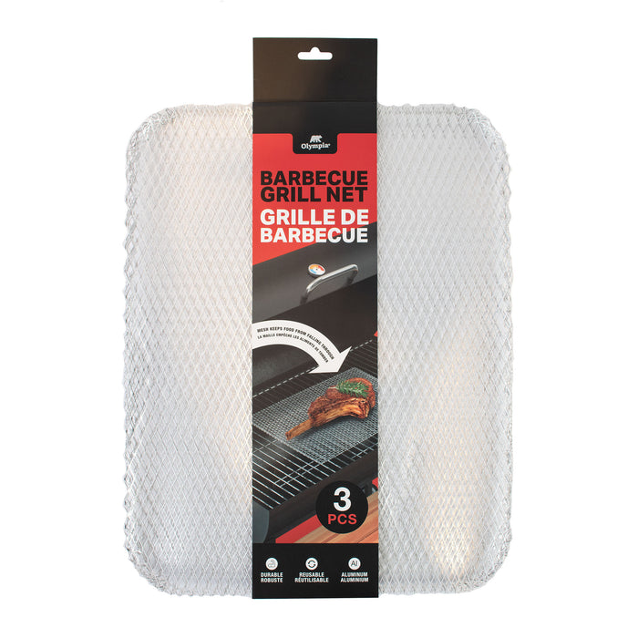 Aluminum Grill Sheets, 3 Pack