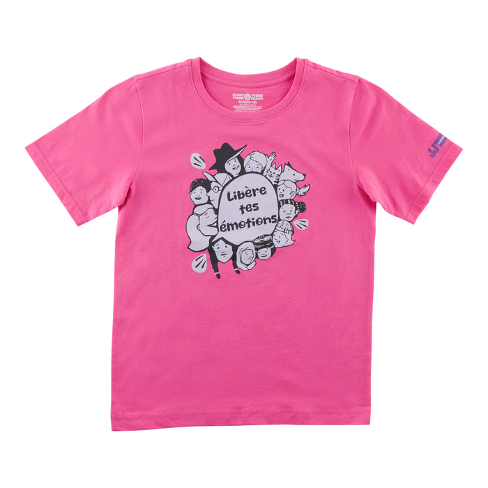Kids' Unisex "Feel Out Loud" T-Shirt, French