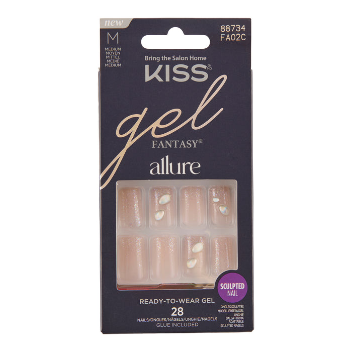 Kiss Gel Fantasy Allure Transformation, 28-Nails