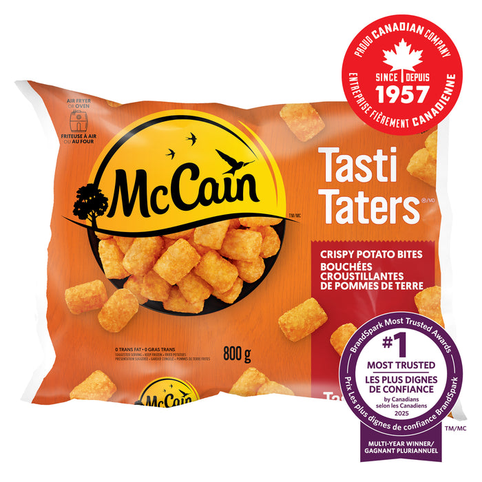 Bouchées de pommes de terre Tasti Taters McCain, 800 g