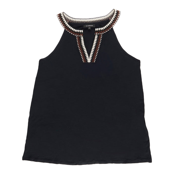 lily morgan Women's Embroidered Tank Top