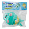 Wind Up Swimming Frog, 5-in.