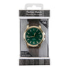 Montre avec bracelet mode pour hommes