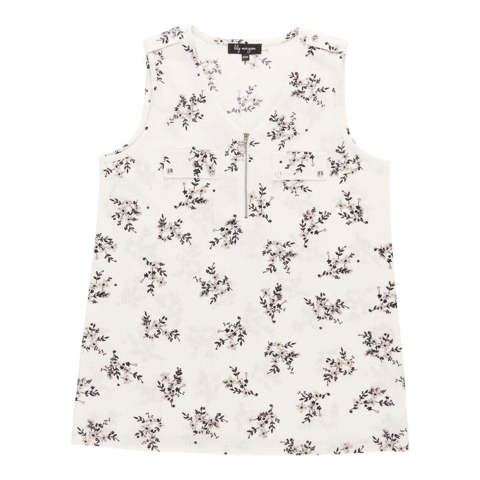 lily morgan Women's Printed V-Neck Camisole