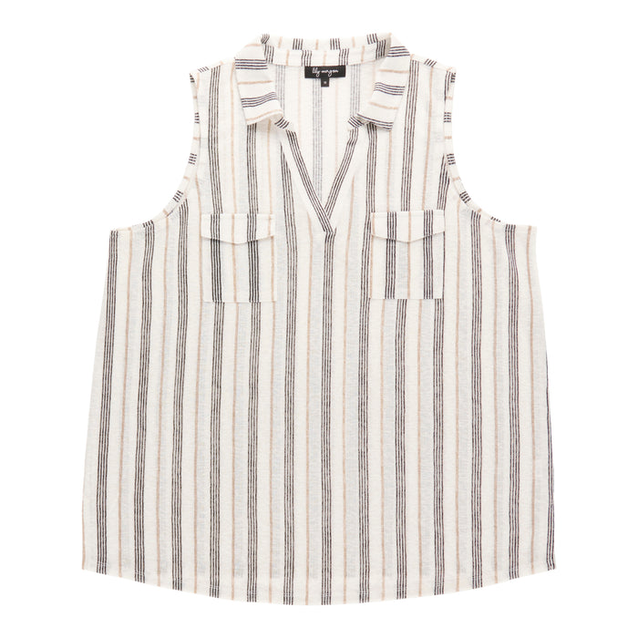 Camisole à col taille plus lily morgan pour femmes