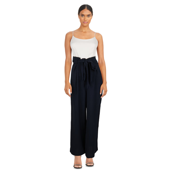 Combinaison-pantalon nouée à l'avant lily morgan pour femmes