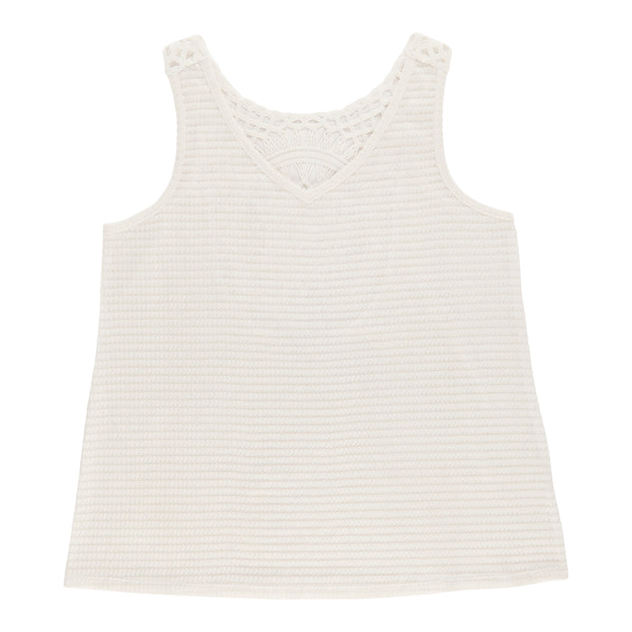mySTYLE Women's V-Neck Sleeveless Tank Top