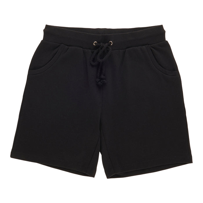 mySTYLE Women's French Terry Basic Bermuda Shorts