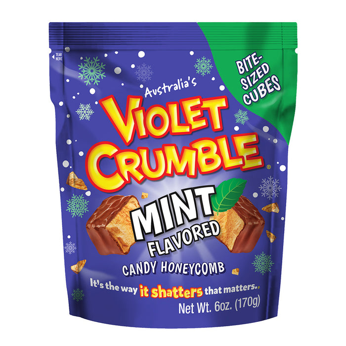 Australia's Violet Crumble Mint Honeycomb Candy, 170-g