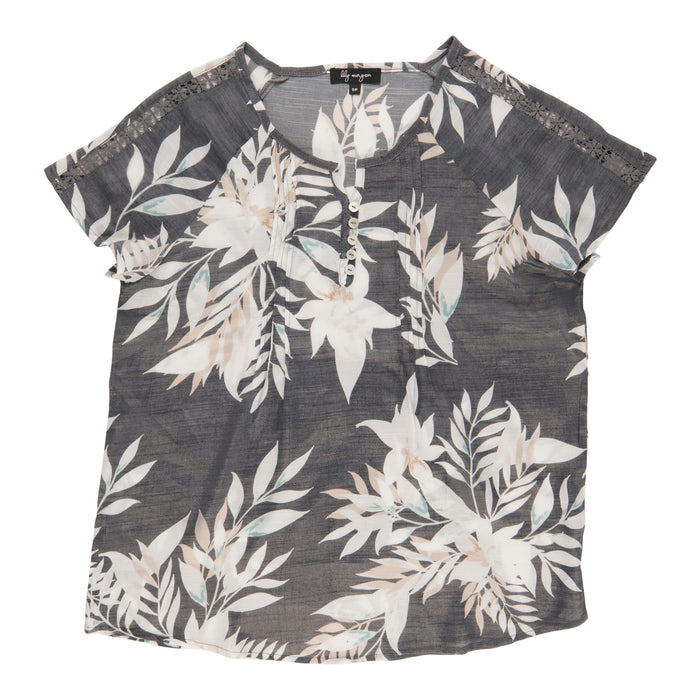 lily morgan Women's Pintuck Blouse