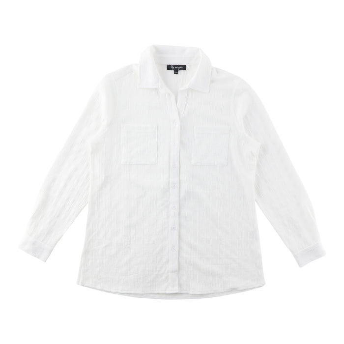 lily morgan Women's Textured Blouse