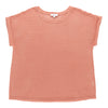 mySTYLE Women's Plus Mesh Short Sleeve Top