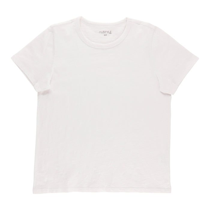 T-shirt à col ras du cou et à manches courtes mySTYLE pour femmes