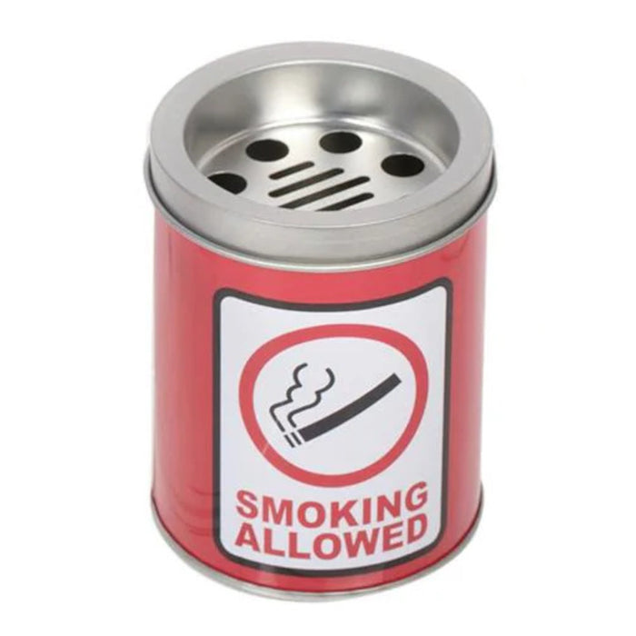 Metal Bucket Ashtray