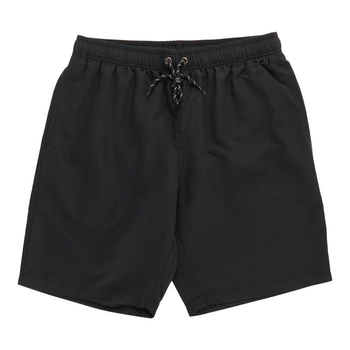 Men's Rigid Drawstring Swim Shorts, 9-in