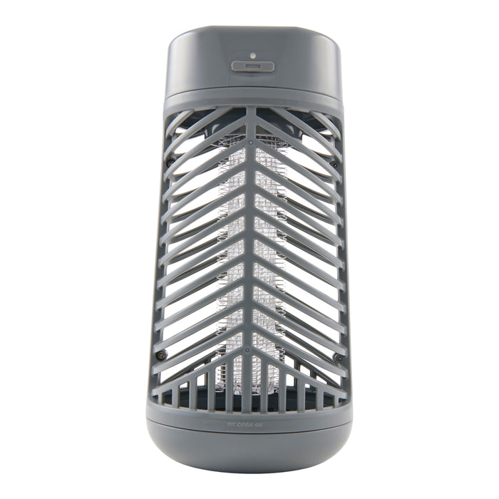 Glow Bright Bug Zapper Solar Lantern