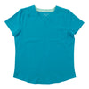 Options Women's Solid V-Neck Scrub Top