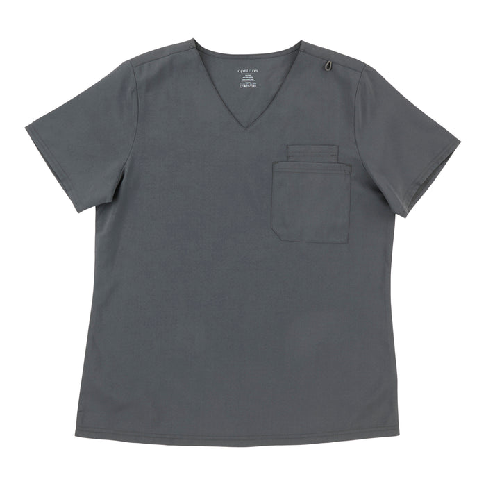 Options Women's Solid Scrub Top