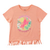 T-shirt à franges Fête à la piscine BELLA & BIRDIE pour filles