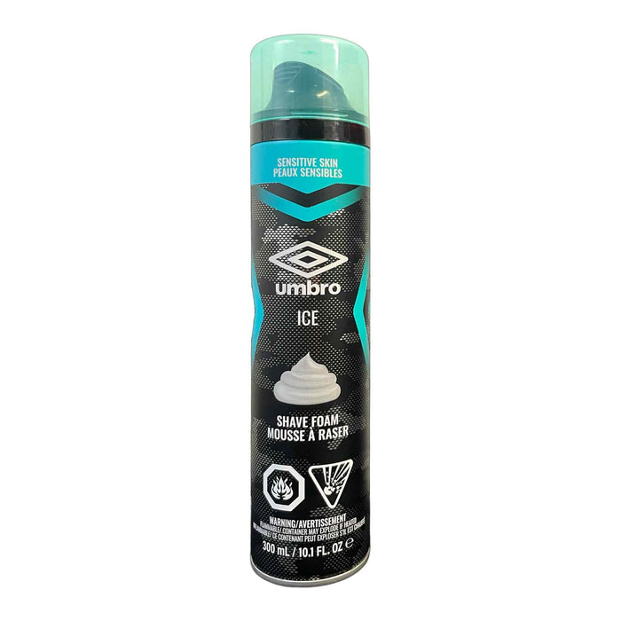 Mousse à raser Ice Umbro, 300 ml