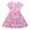 MONKEY BARS Toddler Girls' Day Dreamer 3-Tier Soft Dress